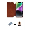 MARSİLYAN™- iPhone 13 Pro Max Kılıf Siluet Minimal Serisi - Şeffaf Maxco Cam Ekran Koruyucu + Shine Kamera Lens Koruma Cam - PE