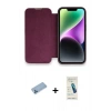 MARSİLYAN™- iPhone 13 Pro Max Kılıf Siluet Minimal Serisi - Şeffaf Pasifik Cam Ekran Koruyucu + Shine Kamera Lens Koruma Cam - MI