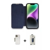 MARSİLYAN™- iPhone 13 Pro Max Kılıf Siluet Minimal Serisi - Siyah Bilvis Hayalet Cam Ekran Koruyucu + Shine Kamera Lens - GD