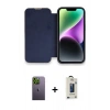 MARSİLYAN™- iPhone 13 Pro Max Kılıf Siluet Minimal Serisi - Siyah Bilvis Hayalet Cam Ekran Koruyucu + Neon Fosforlu Kamera Lens - YL