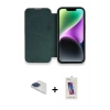 MARSİLYAN™- iPhone 13 Pro Max Kılıf Siluet Minimal Serisi - Siyah Joko 5D Cam + Pers Alüminyum Kamera Lens - LT