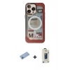 MARSİLYAN™- iPhone 13 Pro Max Kılıf Siluet Modern Koleksiyonu - Siyah Bilvis Hayalet Cam Ekran Koruyucu + Mavi Shine Kamera Lens Koruma Cam