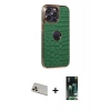MARSİLYAN™- iPhone 13 Pro Max Kılıf Ufuk Form Prime - Şeffaf 360 Full Body Arka Koruyucu + Rainbow Kamera Lens Koruma Cam - REGD