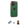 MARSİLYAN™- iPhone 13 Pro Max Kılıf Ufuk Form Prime - Şeffaf Maxco Cam Ekran Koruyucu + Shine Kamera Lens Koruma Cam - GI
