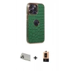MARSİLYAN™- iPhone 13 Pro Max Kılıf Ufuk Form Prime - Şeffaf Maxco Cam Ekran Koruyucu + Rainbow Kamera Lens Koruma Cam - BZ