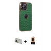 MARSİLYAN™- iPhone 13 Pro Max Kılıf Ufuk Form Prime - Şeffaf Maxco Cam Ekran Koruyucu + Rainbow Kamera Lens Koruma Cam - REGD