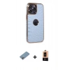 MARSİLYAN™- iPhone 13 Pro Max Kılıf Ufuk Form Prime - Şeffaf Maxco Cam Ekran Koruyucu + Shine Kamera Lens Koruma Cam - GI