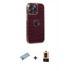 MARSİLYAN™- iPhone 13 Pro Max Kılıf Ufuk Form Prime - Şeffaf Maxco Cam Ekran Koruyucu + Shine Kamera Lens Koruma Cam - MI