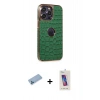 MARSİLYAN™- iPhone 13 Pro Max Kılıf Ufuk Form Prime - Siyah Joko 5D Cam + Shine Kamera Lens Koruma Cam - MI