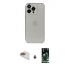 MARSİLYAN™- iPhone 13 Pro Max Kılıf Ufuk Minimal Özel Seri - Şeffaf 360 Full Body Arka Koruyucu + Pers Alüminyum Kamera Lens - GD