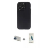 MARSİLYAN™- iPhone 13 Pro Max Kılıf Ufuk Minimal Özel Seri - Şeffaf Pasifik Cam Ekran Koruyucu + Rainbow Kamera Lens Koruma Cam - MI