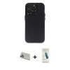 MARSİLYAN™- iPhone 13 Pro Max Kılıf Ufuk Minimal Özel Seri - Şeffaf Pasifik Cam Ekran Koruyucu + Rainbow Kamera Lens Koruma Cam - REGD