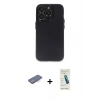 MARSİLYAN™- iPhone 13 Pro Max Kılıf Ufuk Minimal Özel Seri - Şeffaf Pasifik Cam Ekran Koruyucu + Renkli Kamera Lens Koruma Cam - MI