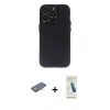 MARSİLYAN™- iPhone 13 Pro Max Kılıf Ufuk Minimal Özel Seri - Şeffaf Pasifik Cam Ekran Koruyucu + Renkli Kamera Lens Koruma Cam - TU