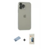 MARSİLYAN™- iPhone 13 Pro Max Kılıf Ufuk Minimal Özel Seri - Siyah 6D Mat Seramik Hayalet Nano Ekran Koruyucu + Shine Kamera Lens Koruma Cam - MI