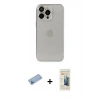 MARSİLYAN™- iPhone 13 Pro Max Kılıf Ufuk Minimal Özel Seri - Siyah 6D Mat Seramik Hayalet Nano Ekran Koruyucu + Shine Kamera Lens Koruma Cam - MI