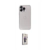 MARSİLYAN™- iPhone 13 Pro Max Kılıf Ufuk Minimal Özel Seri - Siyah Bilvis 3D Cam Ekran Koruyucu