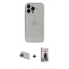 MARSİLYAN™- iPhone 13 Pro Max Kılıf Ufuk Minimal Özel Seri - Siyah Bilvis Hayalet Cam Ekran Koruyucu + Rainbow Kamera Lens Koruma Cam - MI