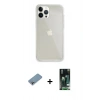 MARSİLYAN™- iPhone 13 Pro Max Kılıf Vadi Asil Prime - Şeffaf 360 Full Body Arka Koruyucu + Shine Kamera Lens Koruma Cam - GI