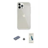 MARSİLYAN™- iPhone 13 Pro Max Kılıf Vadi Asil Prime - Şeffaf Pasifik Cam Ekran Koruyucu + Renkli Kamera Lens Koruma Cam - YL