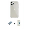 MARSİLYAN™- iPhone 13 Pro Max Kılıf Vadi Asil Prime - Şeffaf Pasifik Cam Ekran Koruyucu + Shine Kamera Lens Koruma Cam - GI