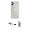 MARSİLYAN™- iPhone 13 Pro Max Kılıf Vadi Asil Prime - Siyah Bilvis 3D Cam Ekran Koruyucu + Pers Alüminyum Kamera Lens - GI