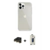 MARSİLYAN™- iPhone 13 Pro Max Kılıf Vadi Asil Prime - Siyah Bilvis Hayalet Cam Ekran Koruyucu + Raze Metal Kamera Lens - GD