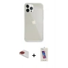 MARSİLYAN™- iPhone 13 Pro Max Kılıf Vadi Asil Prime - Siyah Joko 5D Cam + Pers Alüminyum Kamera Lens - KI