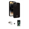 MARSİLYAN™- iPhone 13 Pro Max Kılıf Vadi Çizgi Prime - Şeffaf 360 Full Body Arka Koruyucu + Pers Alüminyum Kamera Lens - GD