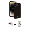 MARSİLYAN™- iPhone 13 Pro Max Kılıf Vadi Çizgi Prime - Şeffaf Pasifik Cam Ekran Koruyucu + Pers Alüminyum Kamera Lens - KI