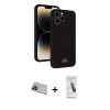 MARSİLYAN™- iPhone 13 Pro Max Kılıf Vadi Çizgi Prime - Şeffaf Pasifik Cam Ekran Koruyucu + Rainbow Kamera Lens Koruma Cam - MI