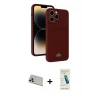 MARSİLYAN™- iPhone 13 Pro Max Kılıf Vadi Çizgi Prime - Şeffaf Pasifik Cam Ekran Koruyucu + Rainbow Kamera Lens Koruma Cam - REGD