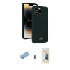 MARSİLYAN™- iPhone 13 Pro Max Kılıf Vadi Çizgi Prime - Siyah 6D Mat Seramik Hayalet Nano Ekran Koruyucu + Shine Kamera Lens Koruma Cam - MI