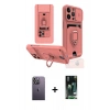 MARSİLYAN™- iPhone 13 Pro Max Kılıf Vadi Form Prime - Şeffaf 360 Full Body Arka Koruyucu + Neon Fosforlu Kamera Lens - BZ