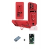 MARSİLYAN™- iPhone 13 Pro Max Kılıf Vadi Form Prime - Şeffaf 360 Full Body Arka Koruyucu + Gökkuşağı Shine Kamera Lens Koruma Cam