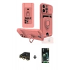 MARSİLYAN™- iPhone 13 Pro Max Kılıf Vadi Form Prime - Şeffaf 360 Full Body Arka Koruyucu + Raze Metal Kamera Lens - GD