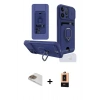 MARSİLYAN™- iPhone 13 Pro Max Kılıf Vadi Form Prime - Şeffaf Maxco Cam Ekran Koruyucu + Pers Alüminyum Kamera Lens - GD