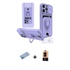 MARSİLYAN™- iPhone 13 Pro Max Kılıf Vadi Form Prime - Şeffaf Maxco Cam Ekran Koruyucu + Shine Kamera Lens Koruma Cam - MI