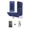 MARSİLYAN™- iPhone 13 Pro Max Kılıf Vadi Form Prime - Şeffaf Pasifik Cam Ekran Koruyucu + Neon Fosforlu Kamera Lens - YL