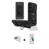 MARSİLYAN™- iPhone 13 Pro Max Kılıf Vadi Form Prime - Şeffaf Pasifik Cam Ekran Koruyucu + Pers Alüminyum Kamera Lens - SABE