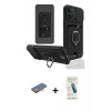 MARSİLYAN™- iPhone 13 Pro Max Kılıf Vadi Form Prime - Şeffaf Pasifik Cam Ekran Koruyucu + Renkli Kamera Lens Koruma Cam - TU
