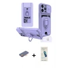 MARSİLYAN™- iPhone 13 Pro Max Kılıf Vadi Form Prime - Şeffaf Pasifik Cam Ekran Koruyucu + Renkli Kamera Lens Koruma Cam - TU