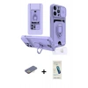 MARSİLYAN™- iPhone 13 Pro Max Kılıf Vadi Form Prime - Şeffaf Pasifik Cam Ekran Koruyucu + Renkli Kamera Lens Koruma Cam - SI