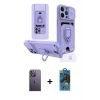 MARSİLYAN™- iPhone 13 Pro Max Kılıf Vadi Form Prime - Siyah 18D Cam Ekran Koruyucu + Neon Fosforlu Kamera Lens - BZ