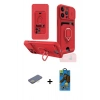MARSİLYAN™- iPhone 13 Pro Max Kılıf Vadi Form Prime - Siyah 18D Cam Ekran Koruyucu + Renkli Kamera Lens Koruma Cam - SI