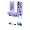 MARSİLYAN™- iPhone 13 Pro Max Kılıf Vadi Form Prime - Siyah 3D Antistatik Cam Ekran Koruyucu + Pers Alüminyum Kamera Lens - KI