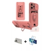 MARSİLYAN™- iPhone 13 Pro Max Kılıf Vadi Form Prime - Siyah 3D Antistatik Cam Ekran Koruyucu + Rainbow Kamera Lens Koruma Cam - BZ
