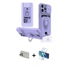 MARSİLYAN™- iPhone 13 Pro Max Kılıf Vadi Form Prime - Siyah 3D Antistatik Cam Ekran Koruyucu + Rainbow Kamera Lens Koruma Cam - BZ