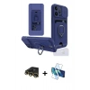 MARSİLYAN™- iPhone 13 Pro Max Kılıf Vadi Form Prime - Siyah 3D Antistatik Cam Ekran Koruyucu + Raze Metal Kamera Lens - GD