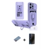 MARSİLYAN™- iPhone 13 Pro Max Kılıf Vadi Form Prime - Siyah 3D Antistatik Hayalet Cam Ekran Koruyucu + Shine Kamera Lens Koruma Cam - PE